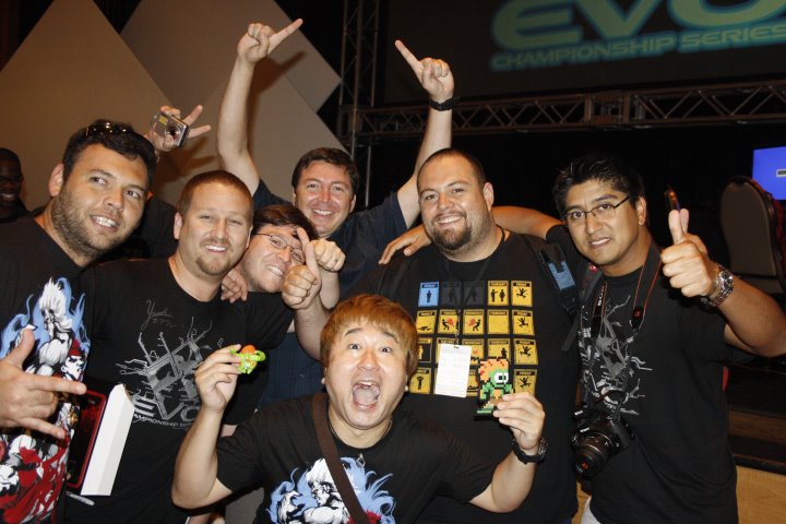 con el creador de street fighter