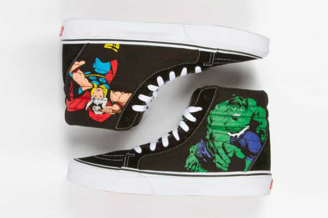 Vans + cómics = zapatillas geniales -