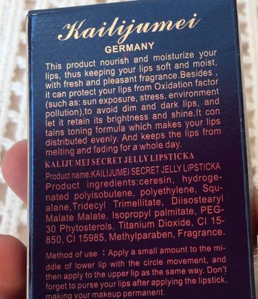 kailijumei-ingredientes