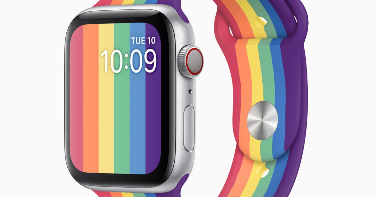 Trans Apple Watch Apple Watch Edición Orgullo, en apoyo a la comunidad LGBTQ+ - GeekandChic